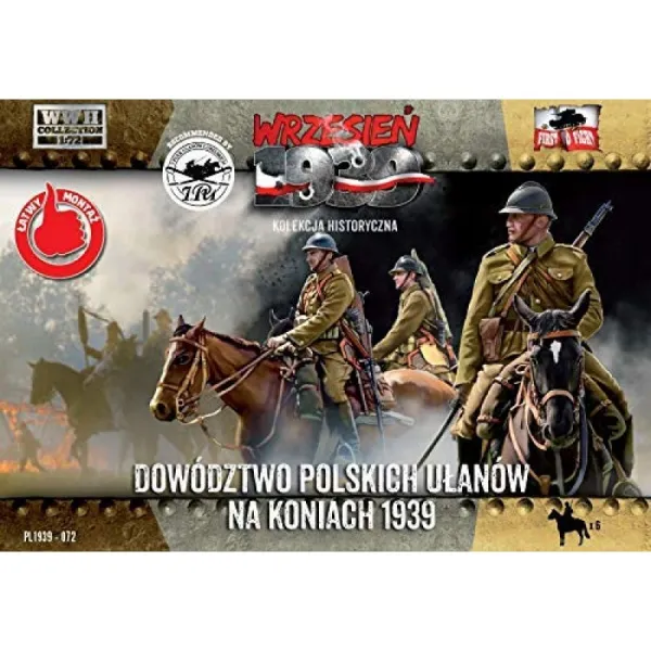 FTF 1/72 폴란드 군 우완 기병대 기승 대기 중 6 騎 프라 모델 PF72072