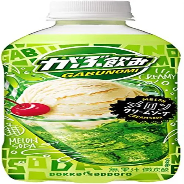 포카삿포로 크림메론소다 탄산음료 500ml X 24개