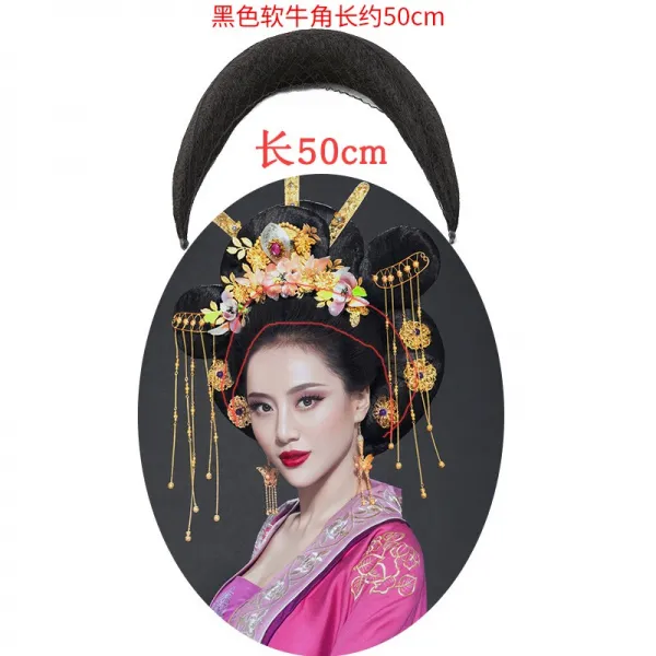 가방 에스닉 스타일링 연우각 몽둥이질을 함 연극 쇠뿔 영화관, 1, 블랙 연우 각장 대략 50cm