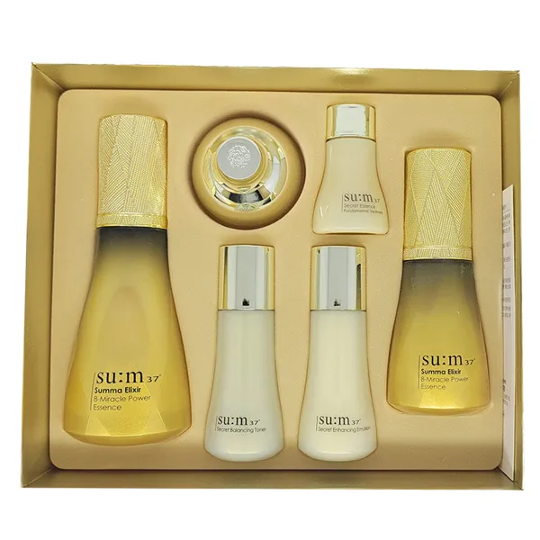 숨37도 숨마 엘릭서 8미라클 파워 에센스 90ml 세트