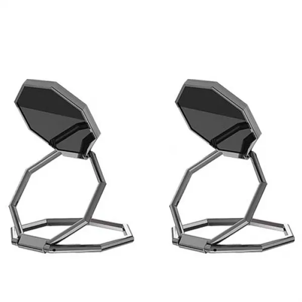 일상생활 간편하링 핸드폰 거치대 2P, 블랙