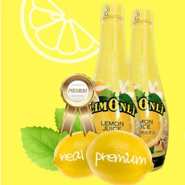 이탈리아 리몬리 500ml 100% 착즙 원액 레몬즙 레몬주스 1+1 (총2병) 물한방울 넣지않은, 2개