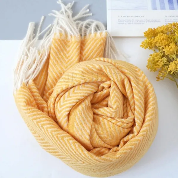 Kirahosi 여성 목도리 머플러 겨울목도리 패션 340호+덧신증정 Chgzv62p