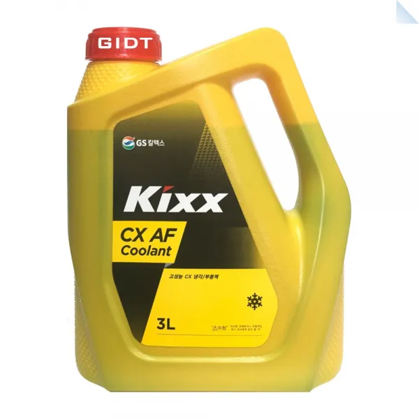 GS칼텍스 킥스 Kixx CX AF Coolant 3L 사계절 냉각수 녹색 부동액, 1통