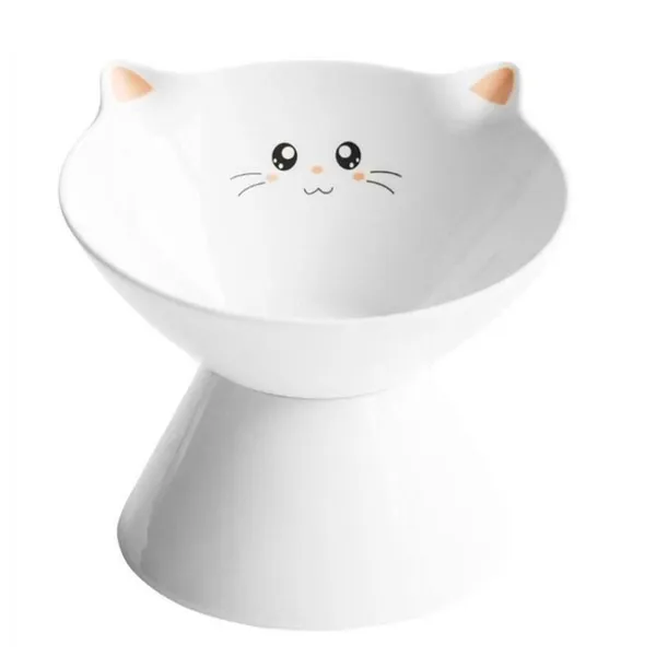 품다 세라믹 도자기 식기 밥그릇 (미소냥), 단품