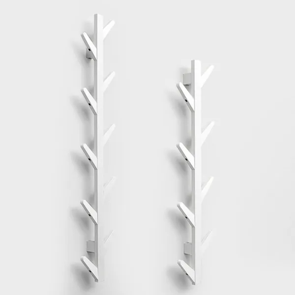 행거 옷걸이 가방걸이 벽걸이 헤드일체형 옷건조대 나뭇가지 파키라 1개 화이트 투피스 8가지+10가지 