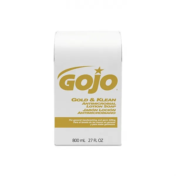 GOJ912712 - GOJO 9127-12 Gold amp; Klean Antimicrobial Lotion Soap Refills 800 mL, One Size, One Color