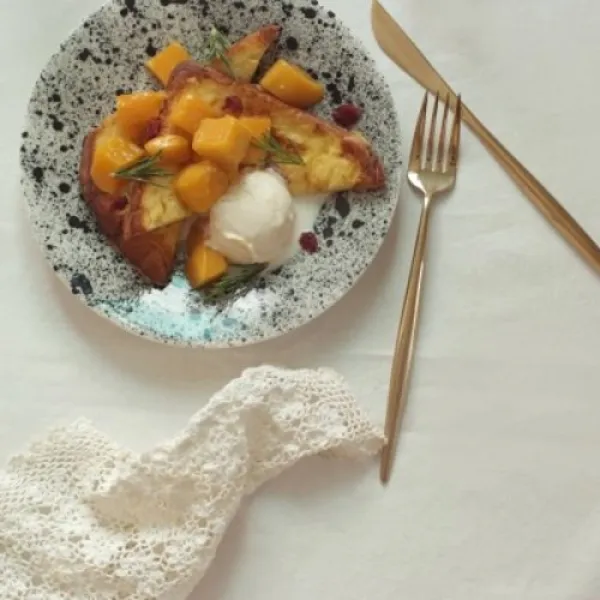  텐바이텐 핸드메이드 원플레이트 Oreo Forest 21cm_ 기본 원형접시 옵션선택