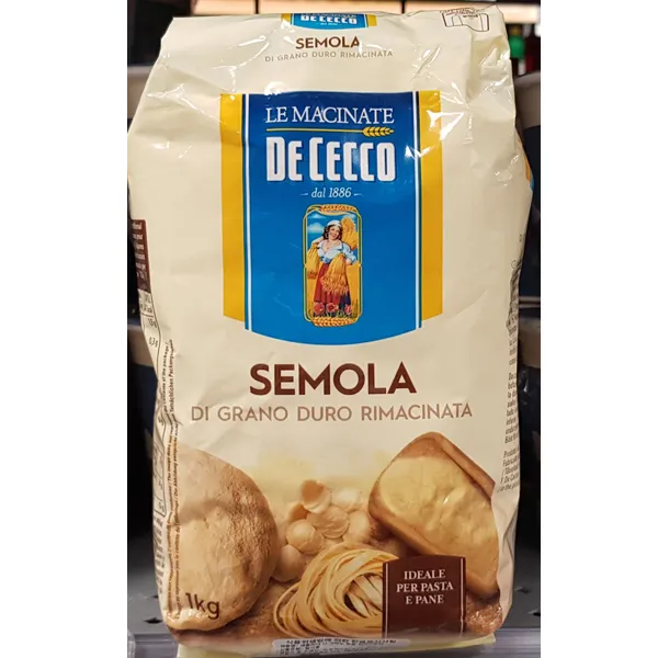 DECECCO 데체코 세몰리나 디 그라노 듀로 리마치안타 (듀럼밀 ,밀가루) 1000g ,이탈리아, 단일상품