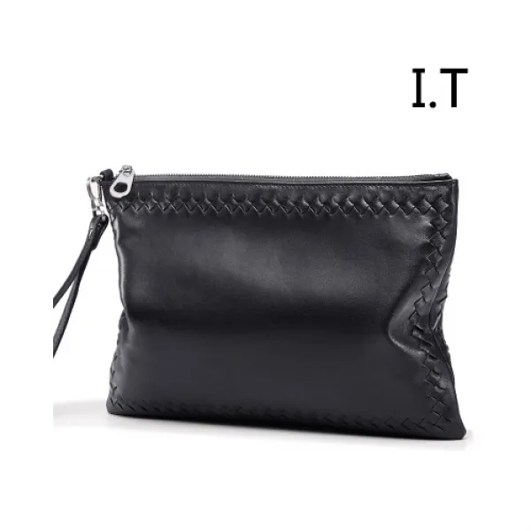 [해외]남성가방 홍콩 구매 패션가죽 클러치 백 첫 번째 레이어 가죽 비즈니스 대용량 손 가방 부드러운 지갑 패키지 편지