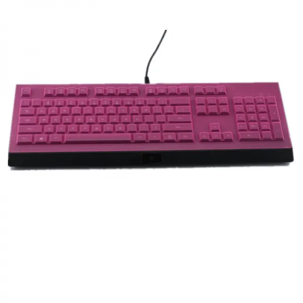 은주샵 서피스액정보호필름 서피스보호필름 적용 RAZER 뇌사 불가몽 피카츄 한정형 백라이트 키보드보호필름 방수 티끌, 1, 로즈레드
