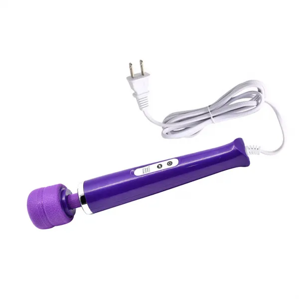 Stk 휴대용 마사지 근육 릴렉스 진동기 진동 마사지 설명 보라색 설명