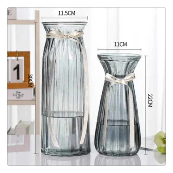 유리 꽃병 거실 꽃꽂이bp2014 5#사진색