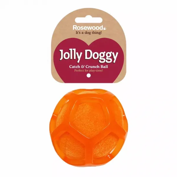 강아지장난감 FORDOG영국 Rosewood강아지 장난감 JollyDoggy이층 탄력 스크래치 반짝반짝 탁구공, T04-)바삭바삭(종이를 울리다 발성 탁구공, 기본