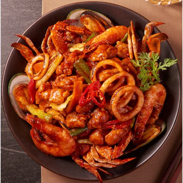 오늘저녁메뉴 고민될 때 소주안주 베스트 국민 해물 닭갈비 해물닭갈비 1100g 1팩