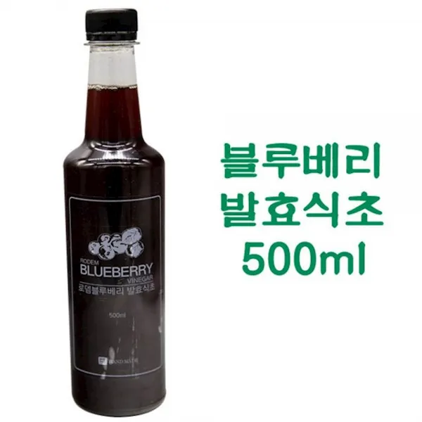 올차 블루베리 발효 식초 500ml 안토시아닌 팩틴 당분 은은한