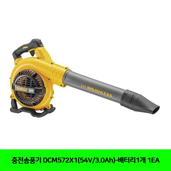 (항공불가)CT 충전송풍기 DCM572X1(54V/3.0Ah)-배터리1개 1EA(5102206), 단일 수량