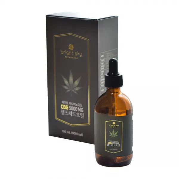 브라이트스카이 CBG 햄프씨드 오일, 100ml, 1개