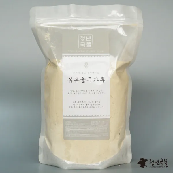 청년곡물 100% 국산 볶은율무가루 500g 1팩