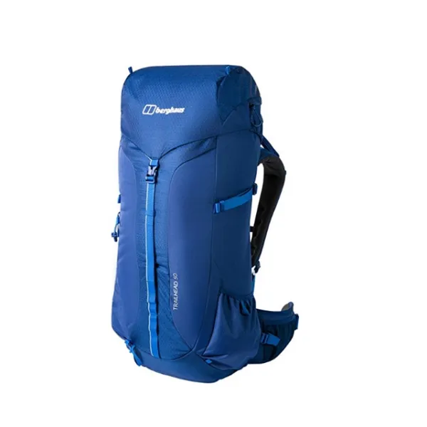 Berghaus 버그하우스 Trailhead 남녀공용 중장거리 등산 백팩 50L Deep Water