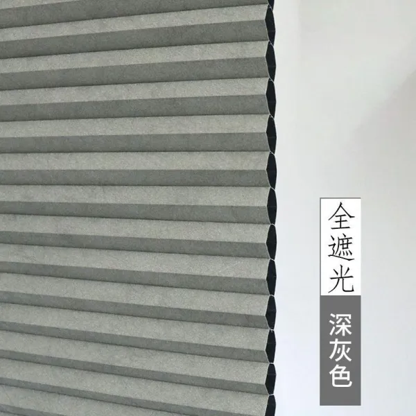 창문을열다 무타공 가정용 햇빗가리기 승강 벌집 창문이 넘어지다 주방 키친 화장실, 다크그레이 전차광