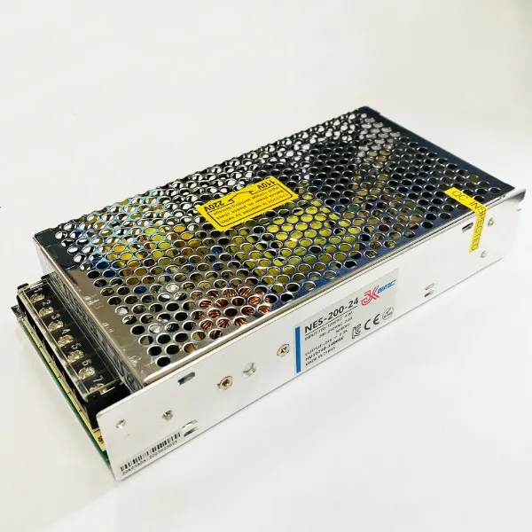 자체브랜드 전원공급 파워서플라이 SMPS JK-NES-200-24 200W 24V, 220V 파워코드1.5M 있음