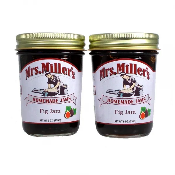 미세스 밀러 Mrs. Miller's 무화과 잼 255g 2팩, 2병