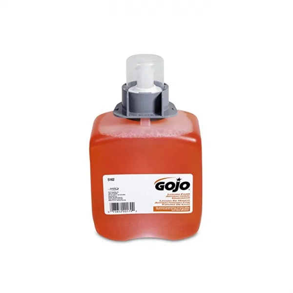 Gojo Luxury Foam Antibacterial Handwash 1250 ml refills Orange Blossom 3 per case, One Size, One Color