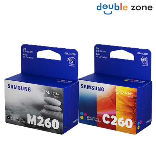 삼성전자 Ink M260 C260 Sl J2160w Sl J2165w 정품잉크 1개 셀프충전 리필킷 M260 흑백
