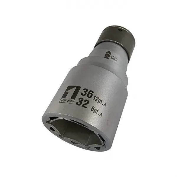 일념 MTM 도구 사업부 미쯔 토모 QC 소켓 더블 32 × 36 6/12 각 IM-4W3236O-612K 19828, 1개