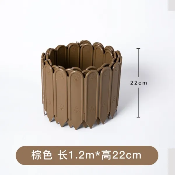 화단울타리 울타리 펜스 꾸미기 정원 화단 원목 정원데코, C