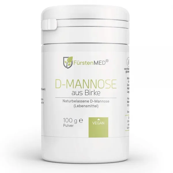 FuerstenMED 독일 방광 디만노스 파우더 100g, 1개