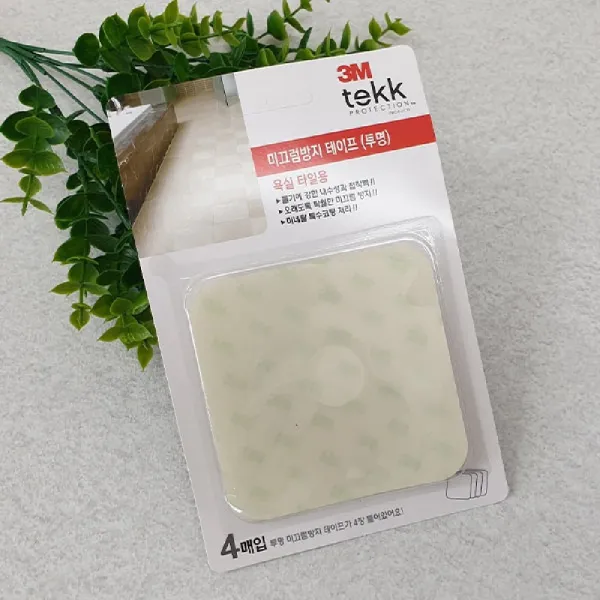 Thesoo_더수상회몰_3m 논슬립 미끄럼방지 테이프 투명 10x10cm 4매입 욕실바닥테이프 욕실논슬립 바닥논슬립 욕실미끄럼방지 안전설비 미끄럼방지 미끄럼방지테이프 논슬립테잎 논 추가옵션이없는상품입니다 추가옵션이없는상품입니다