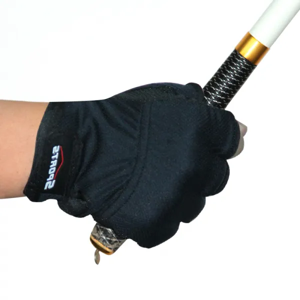 Jan.30 598번 겨울낚시장갑 가시방어로 남남죽잡기 전용 노삼지석판기낚시 미끄럼방지Z, 평균 사이즈, 검은색