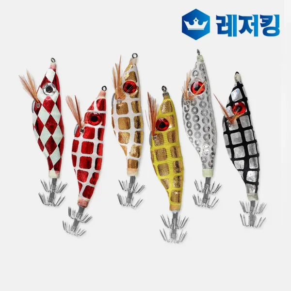 점박이 프리미엄 왕눈이 에기 품질짱 쭈꾸미낚시채비, 도넛실버점박이