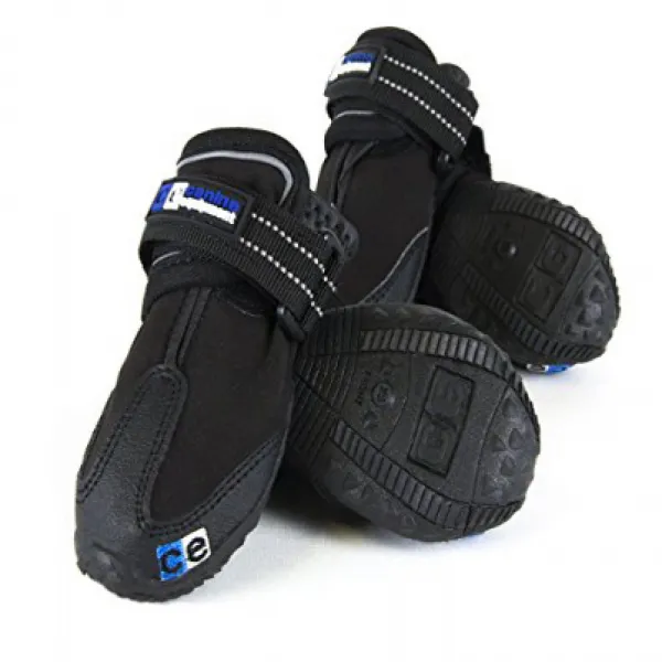 Canine Equipment Ultimate Trail Dog Boots Large Black 송곳니 장비 얼티미트 트레일 개 부츠 대형 검정색, 1