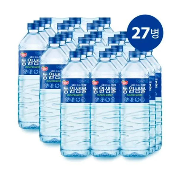 동원샘물 2l 27개