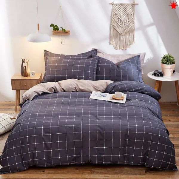 이불세트 차이나 이불 3피스세트 3침구세트 트침대 싱글침구 용품 침구커버 워싱면 핫아이템 사종 C21 아름다운 심정