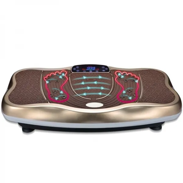 진동운동기 기 다이어트 헬스기구 #04 수입 전기기계/74cm음악 럭셔리 스타일/럭셔리골드