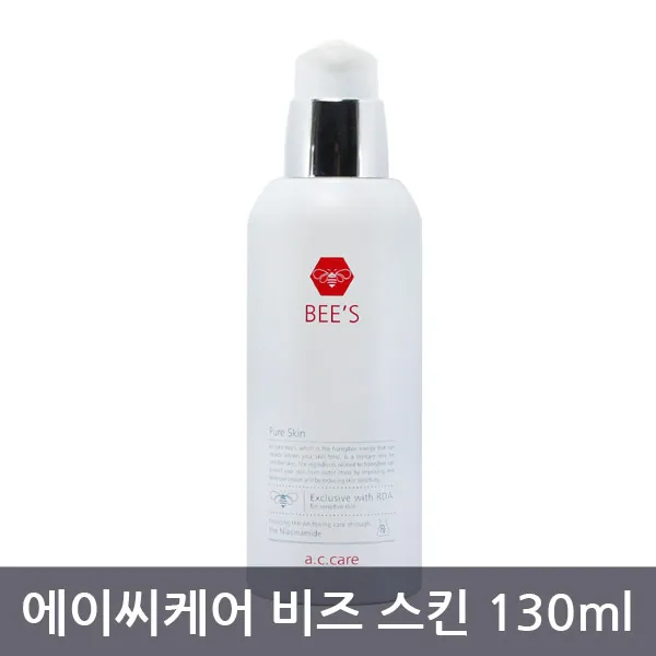동성제약 에이씨케어 비즈 퓨어 스킨 130ml / 봉독, 단일상품