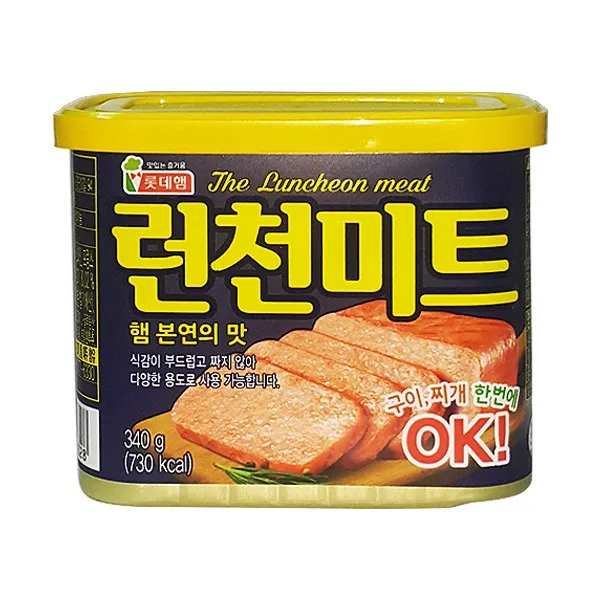 롯데햄 런천미트, 340g, 10개
