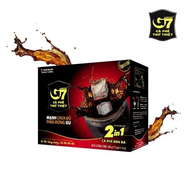 G7 내수용 베트남 커피믹스 2 In 1 커피앤슈거 15t