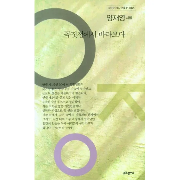 꼭짓점에서 바라보다, 양재영 저, 문화발전소