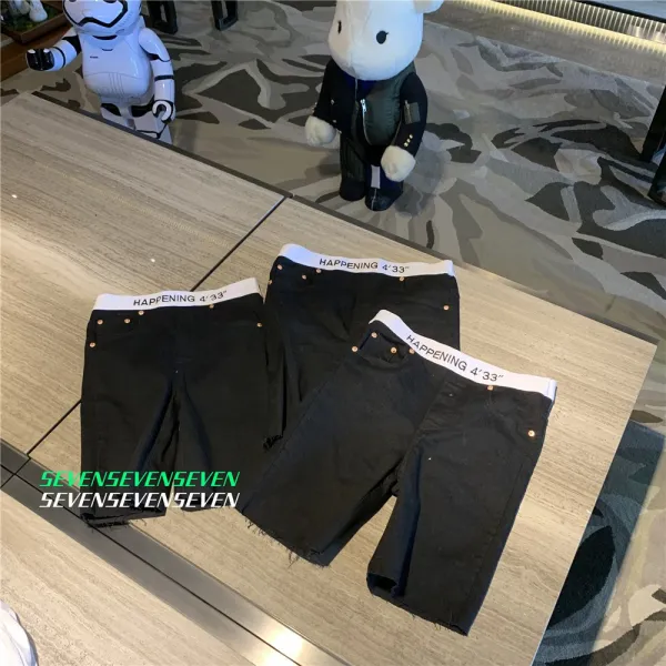 속바지 HAPPENING433 19ss동일한타입 캐주얼 오부반바지 데님