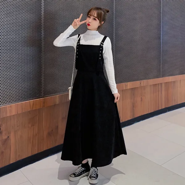 스텔라 여성멜빵원피스 롱Y01