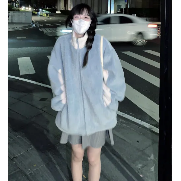 램스울 코트 녹 생각함 집 있다 안에 안심함 겨울나기 극 두꺼운 보온 헤아리다 거대하다 강풍 멜란 와 뼈 2728398115
