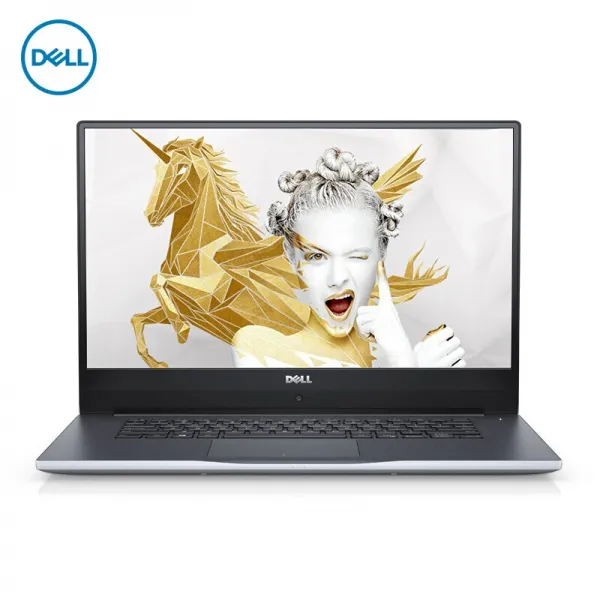 Dell Dell 영월화 7000 7572 15.6인치 8대 4 핵 I7 경박형 가정용 사무용 노트북 I7 8550u 4g은 은색 단일상품