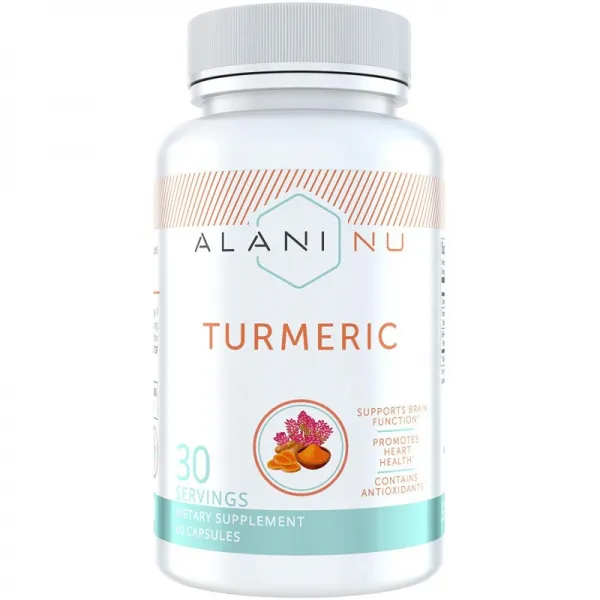 Alani Nu Turmeric 보충 캡슐(공동 지원을 위한 BioPerine 포함) 30인분:, 1