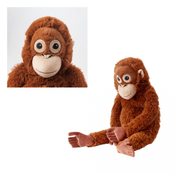 무료배송 이케아 오랑우탄인형 원숭이 봉제인형 애착인형