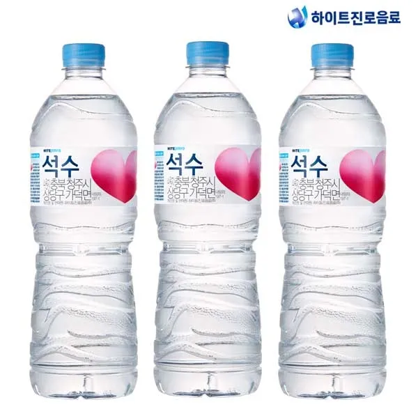 진로석수 1Ll X 12Pet 생수 미니생수 1리터 천연광천수, 12개입, 1L